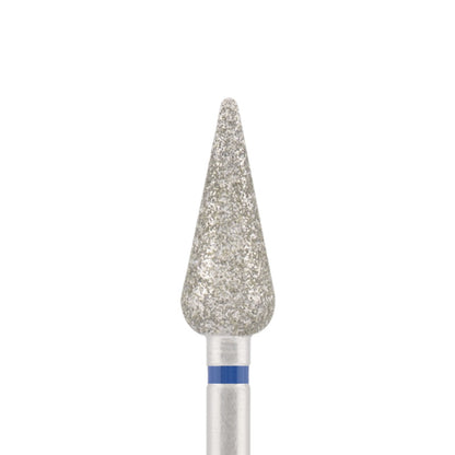 Dettaglio di Diamond bit "sharp drop" blue, L- 12,0 mm., Ø5,0 mm.