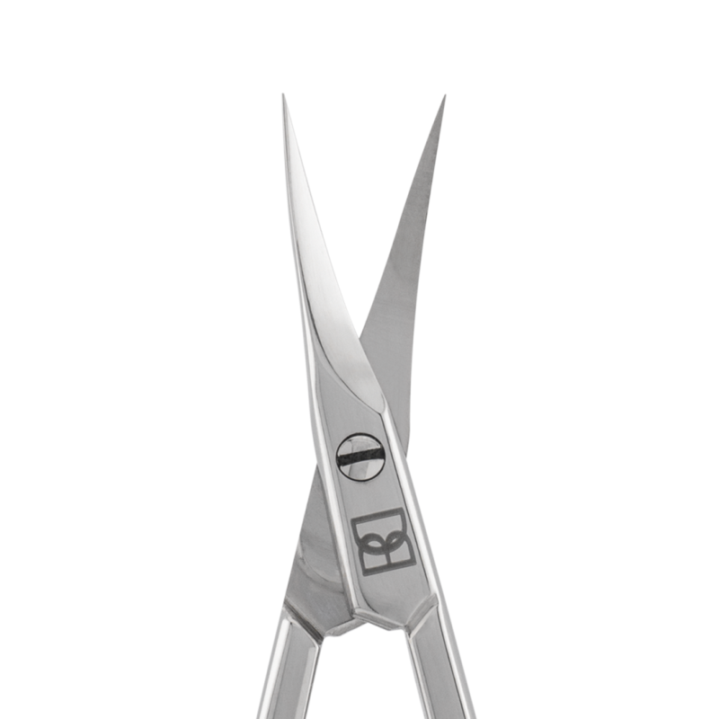 Vista alternativa di Professional scissors for cuticle, mirror polishing, L-91 mm, blades 19 mm.