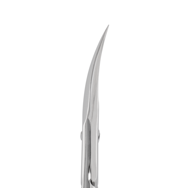 Particolare di Professional scissors for cuticle, mirror polishing, L-91 mm, blades 19 mm.