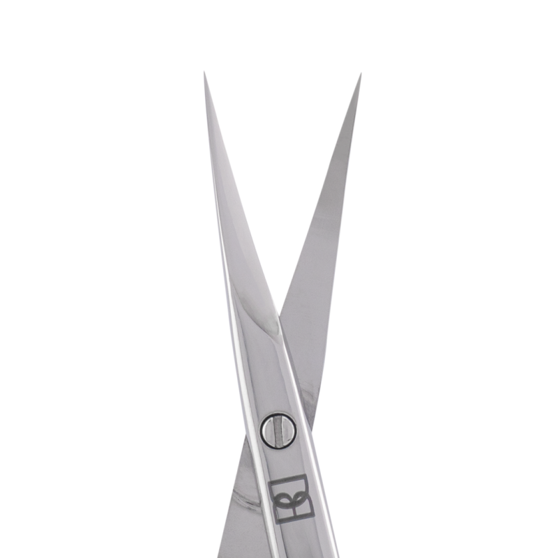 Vista alternativa di Professional scissors for cuticle, mirror polishing, L-99 mm, blades 22 mm.