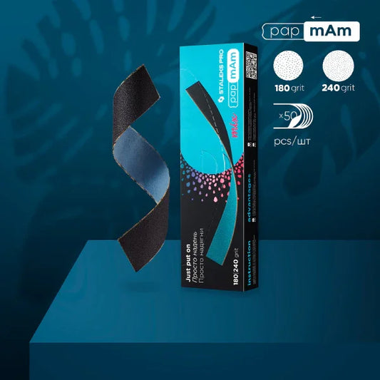 Staleks - Nastro Abrasivo di Ricambio Grana 180/240 - Lady&Oscar