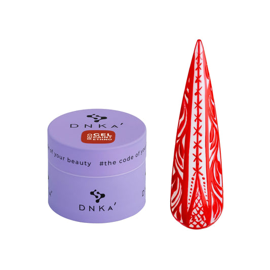 DNKA Gel Paint Ethno Red 5ml - Lady&Oscar