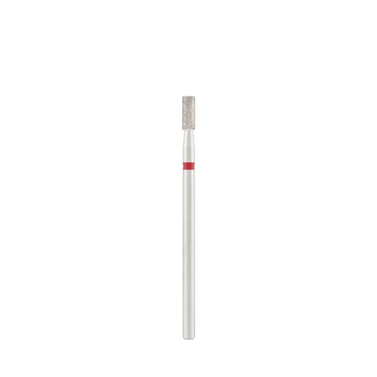 Diamond bit "cylinder" red, L-6,0 mm., Ø2,5 mm.