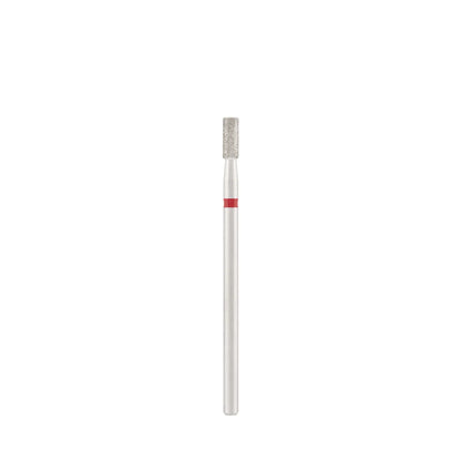 Diamond bit "cylinder" red, L-6,0 mm., Ø2,5 mm.