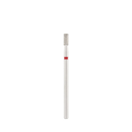 Diamond bit "cylinder" red, L-6,0 mm., Ø2,5 mm.