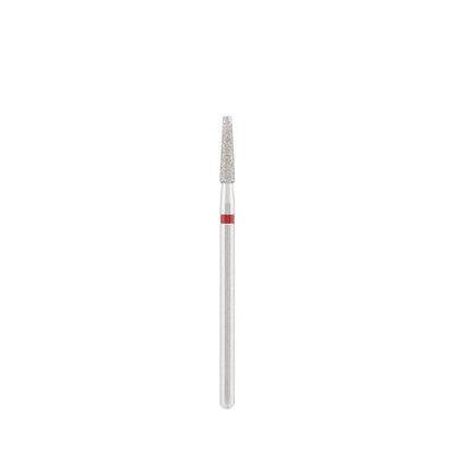 Diamond bit "frustum" red, L-10,0 mm., Ø2,3 mm.