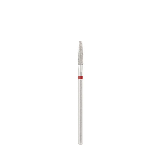 Diamond bit "frustum" red, L-10,0 mm., Ø2,3 mm.