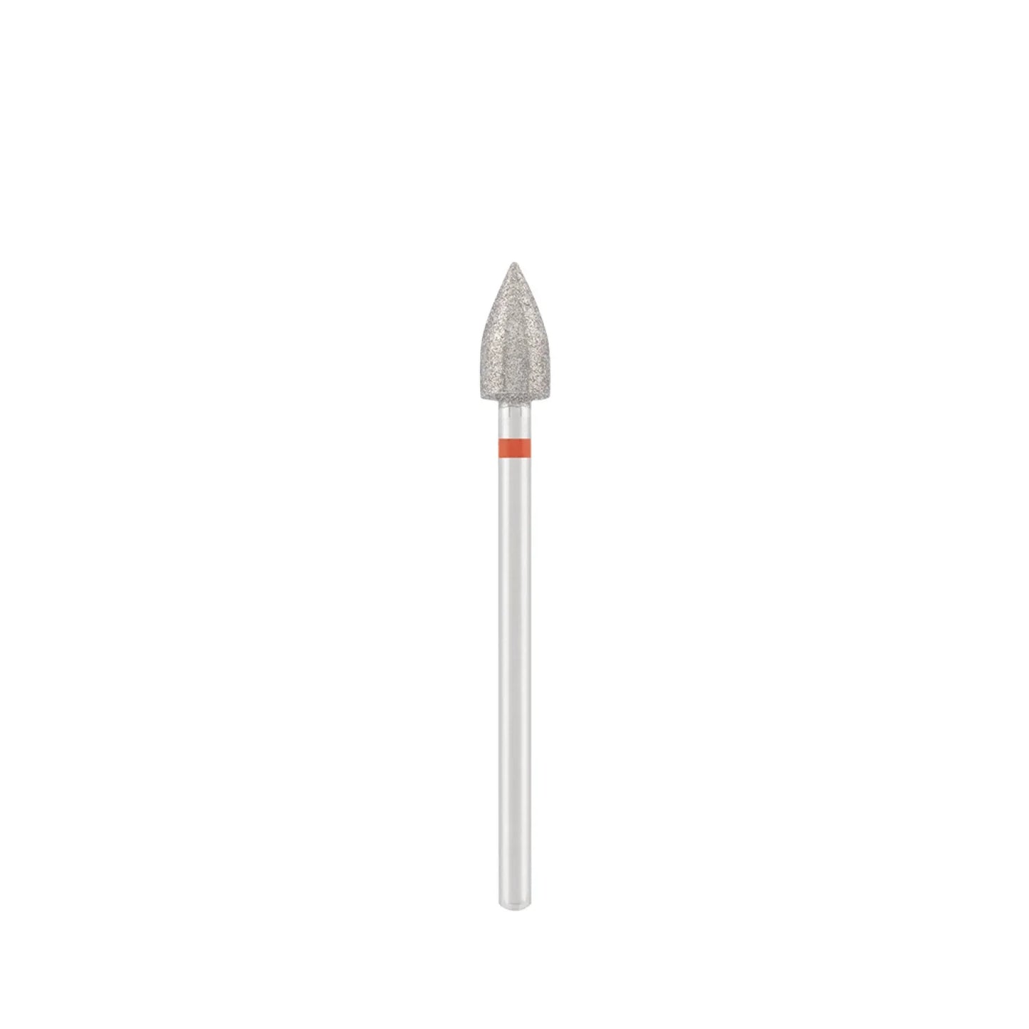Diamond bit "magic bullet", red L- 10,0 mm., Ø5,0 mm.