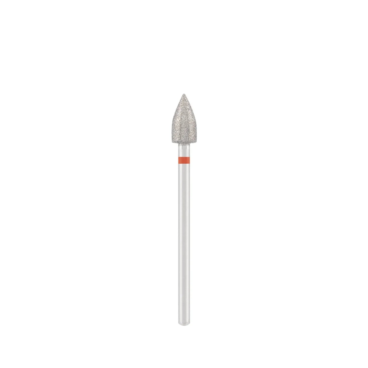 Diamond bit "magic bullet", red L- 10,0 mm., Ø5,0 mm.