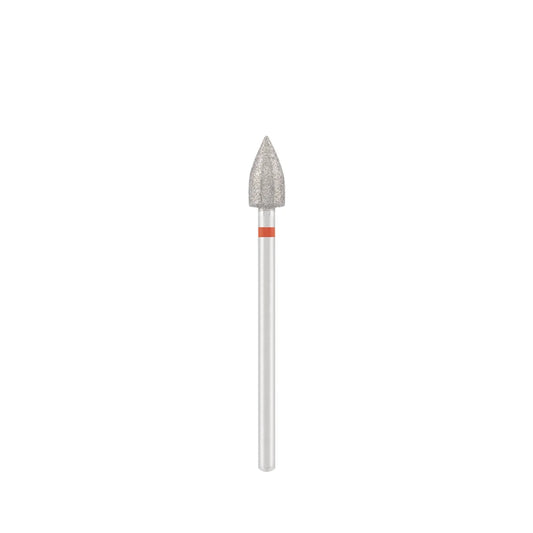 Diamond bit "magic bullet", red L- 10,0 mm., Ø5,0 mm.