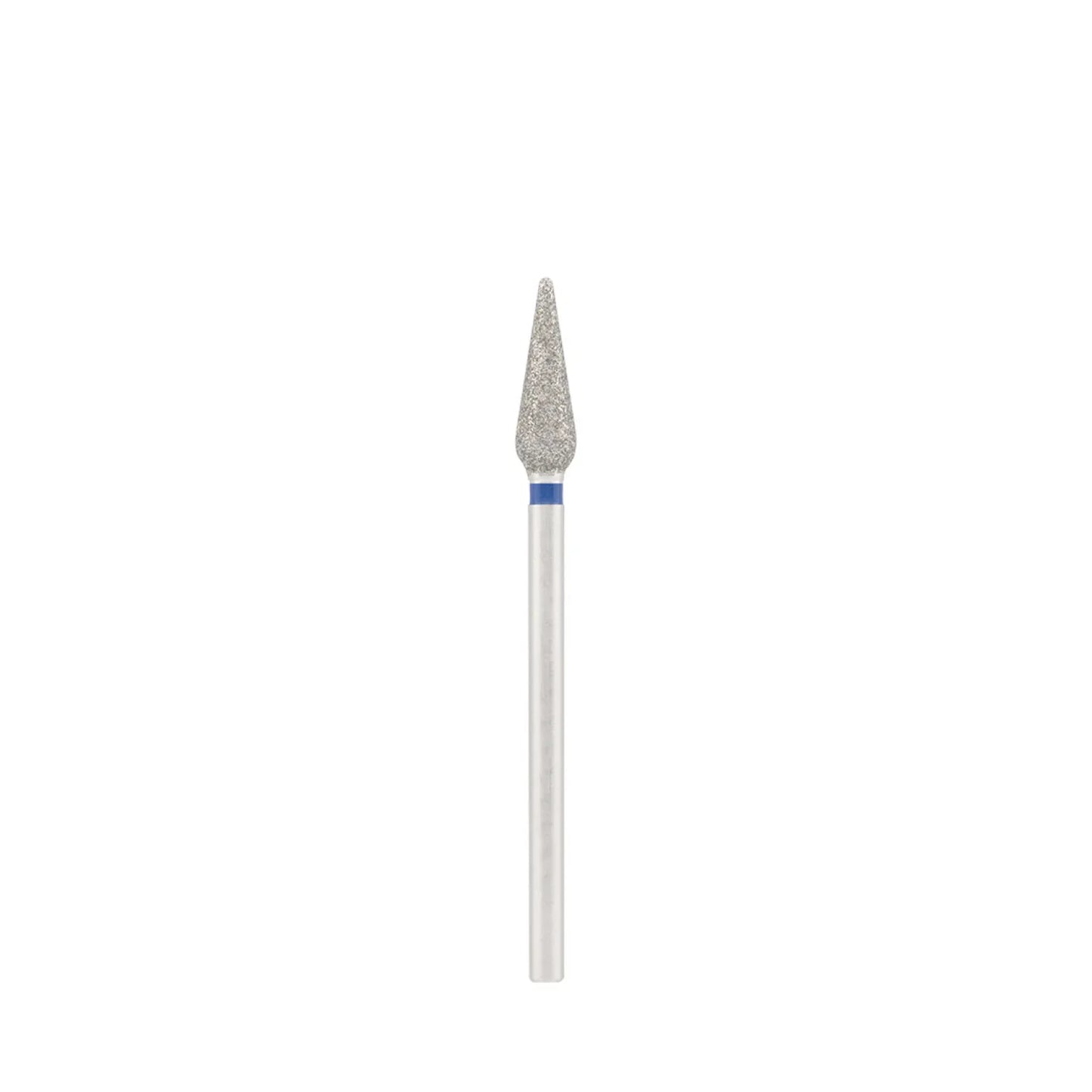 Diamond bit "sharp drop" blue, L- 12,0 mm., Ø4,0 mm.