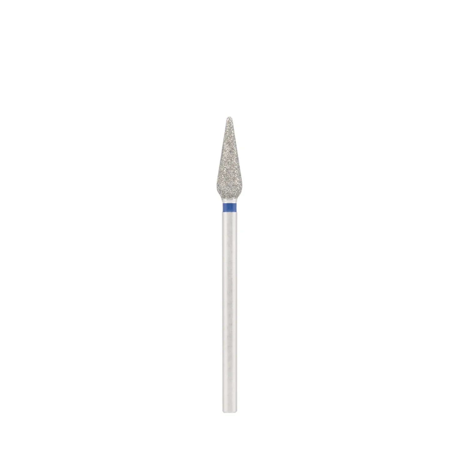 Diamond bit "sharp drop" blue, L- 12,0 mm., Ø4,0 mm.