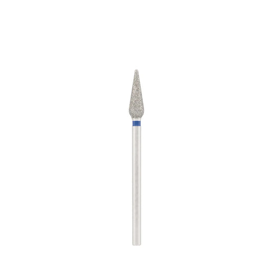 Diamond bit "sharp drop" blue, L- 12,0 mm., Ø4,0 mm.