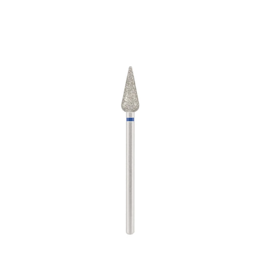 Diamond bit "sharp drop" blue, L- 12,0 mm., Ø5,0 mm.