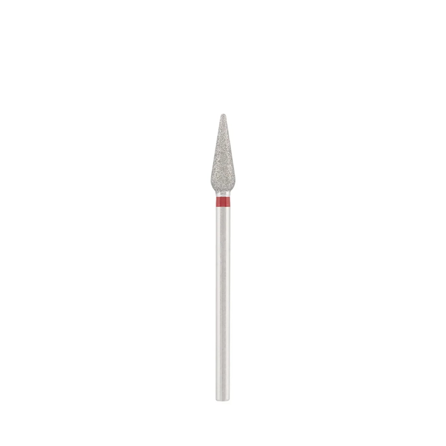 Diamond bit "sharp drop" red, L- 12,0 mm., Ø4,0 mm.