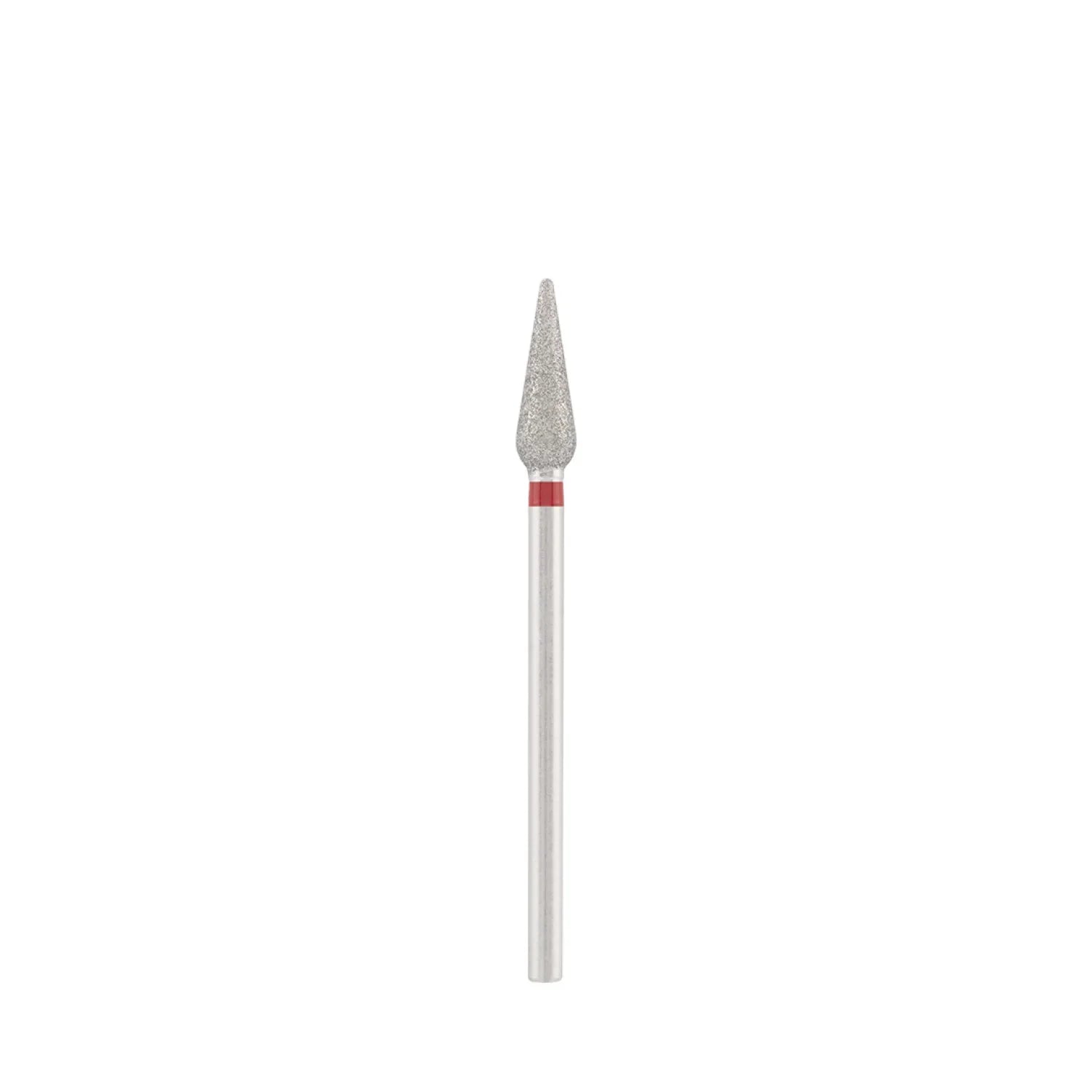 Diamond bit "sharp drop" red, L- 12,0 mm., Ø4,0 mm.