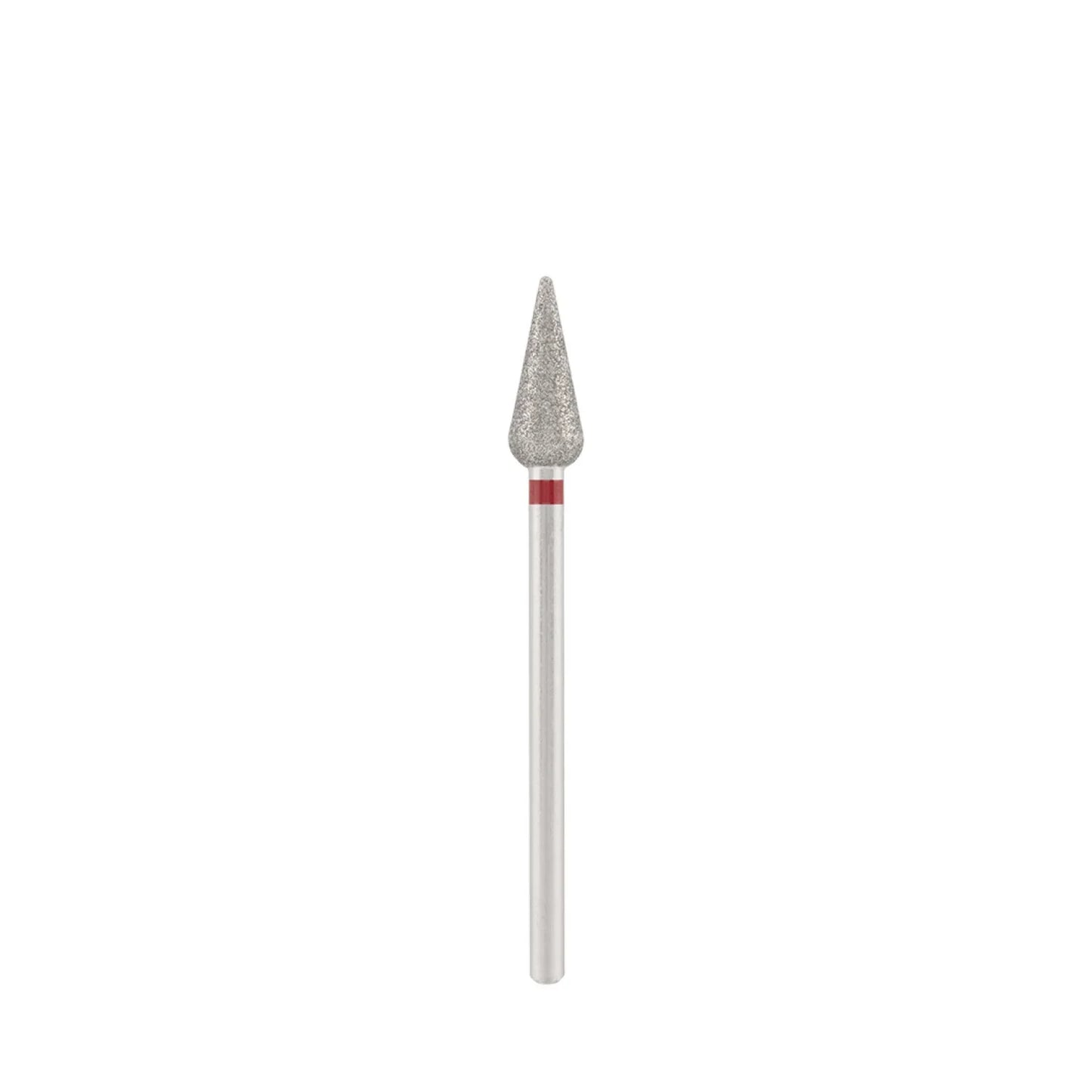 Diamond bit "sharp drop" red, L- 12,0 mm., Ø5,0 mm.