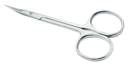 MANICURE RUSSA Forbice  cm 9,5 - lama curva mm 18