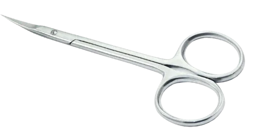 MANICURE RUSSA Forbice cm 10,5 - lama curva mm 18