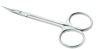 MANICURE RUSSA Forbice cm 10,5 - lama curva mm 18