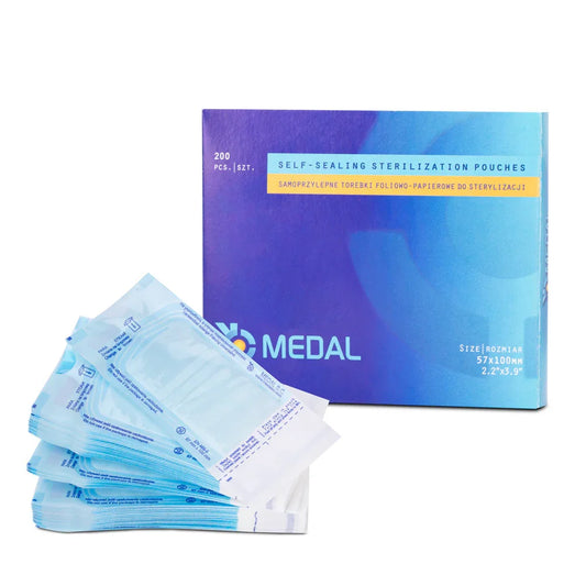 GNB Buste autosigillanti 57x100mm (200 pcs)