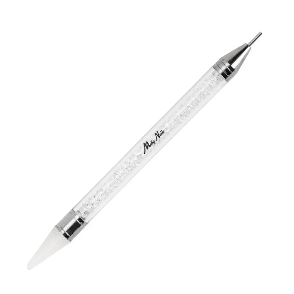 GNB Nail art tools double probe + silicon white
