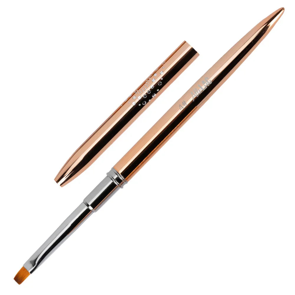 GNB Pennello gel brush n4 metal con brillantini