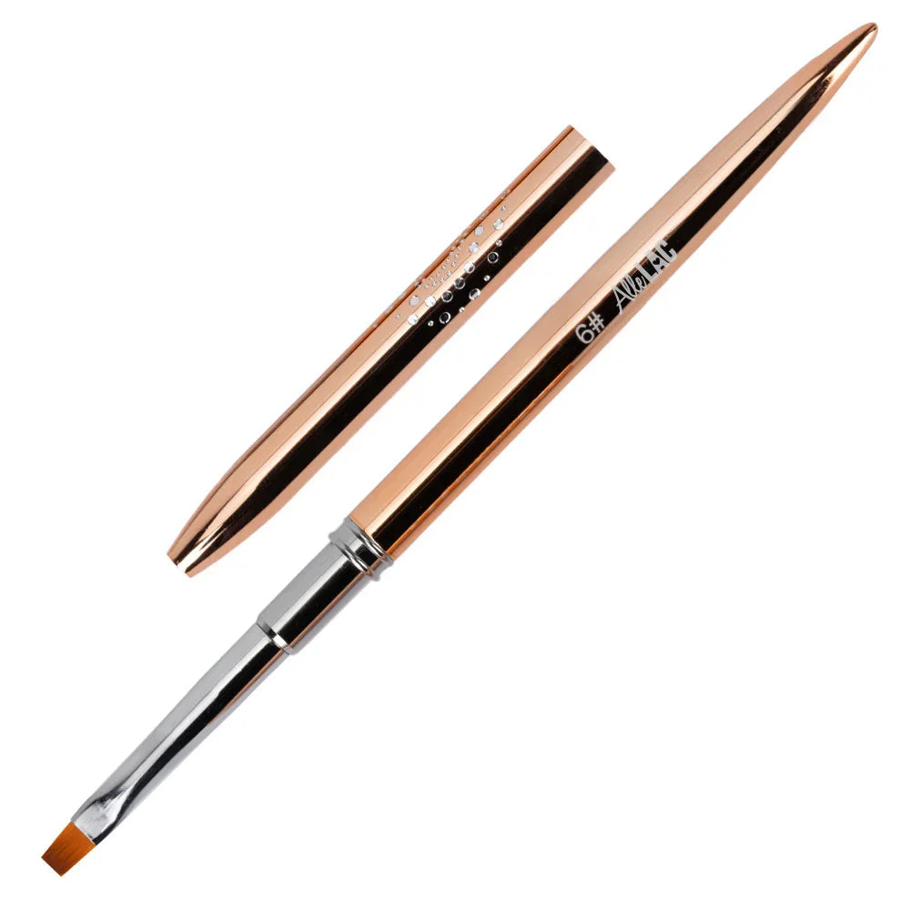 GNB Pennello per gel n 6 metal (con brillantini)