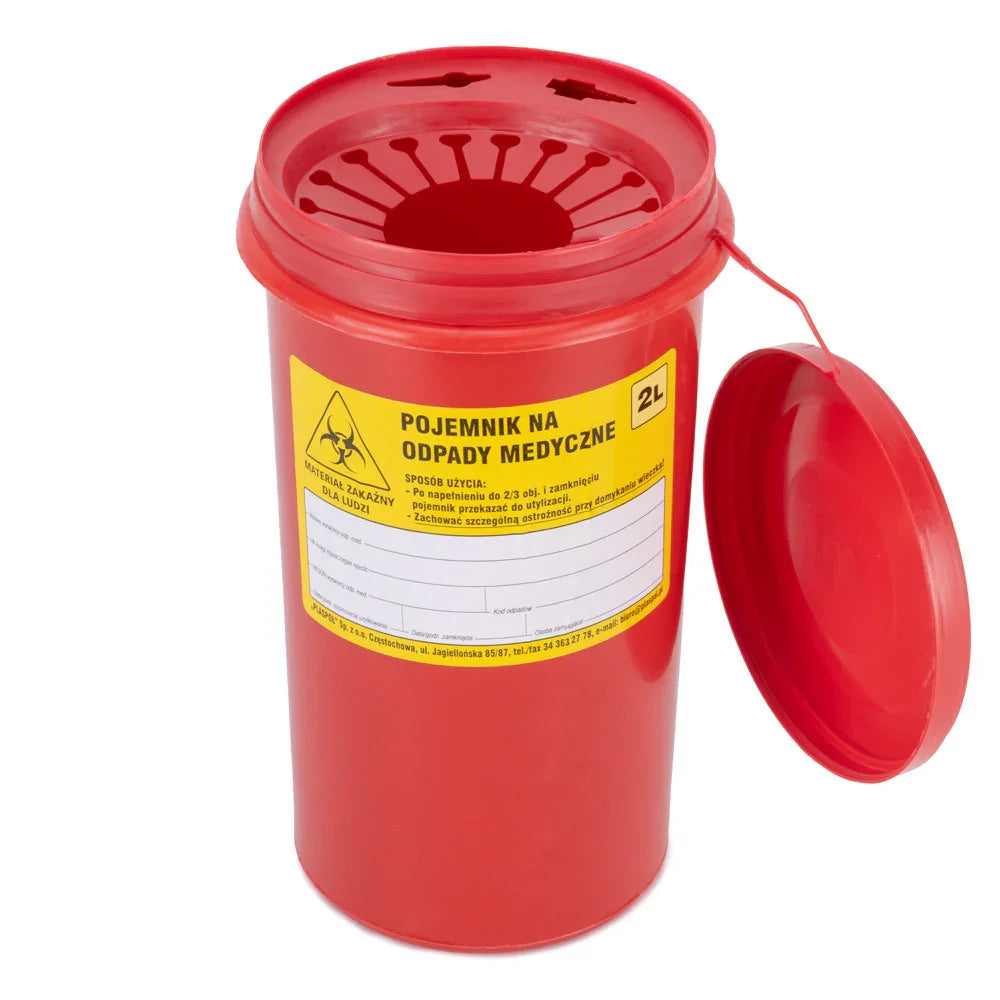 GNB contenitore per rifiuti a rischio biologico