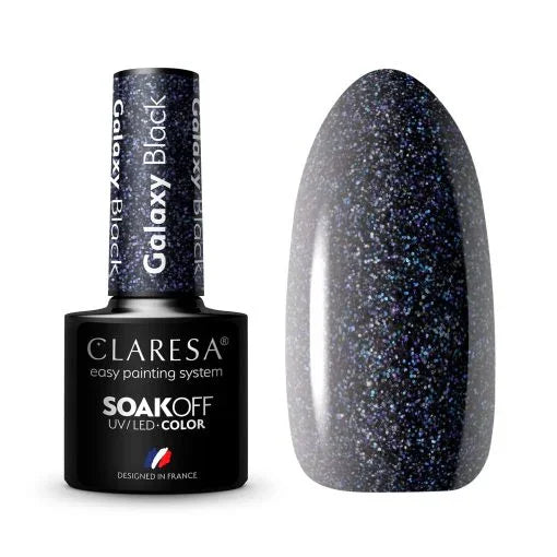 Claresa Smalto Semipermanente Galaxy Black - 5g - Lady&Oscar