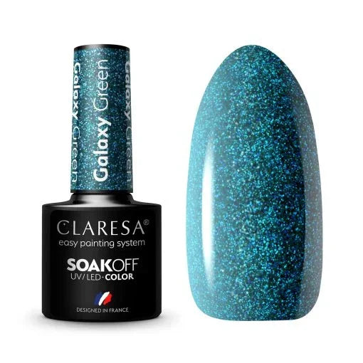 Claresa Smalto Semipermanente Galaxy Green - 5g - Lady&Oscar