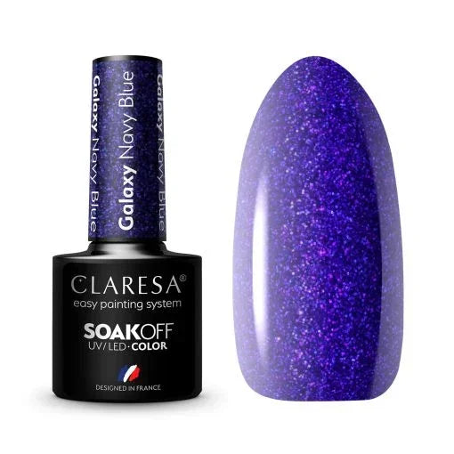 Claresa Smalto Semipermanente Galaxy Navy Blue - 5g - Lady&Oscar