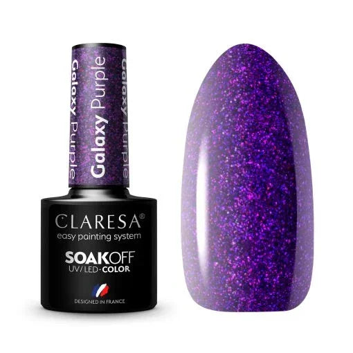 Claresa Smalto Semipermanente Galaxy Purple - 5g - Lady&Oscar