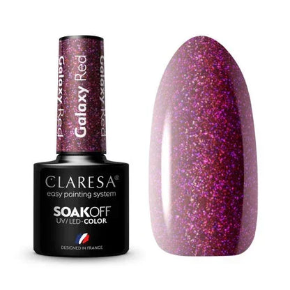 Claresa Smalto Semipermanente Galaxy Red - 5g - Lady&Oscar