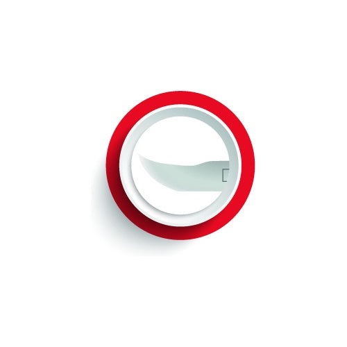 X-CARE INOX + Tronchese unghie concavo, doppia molla, chiusura 12 cm