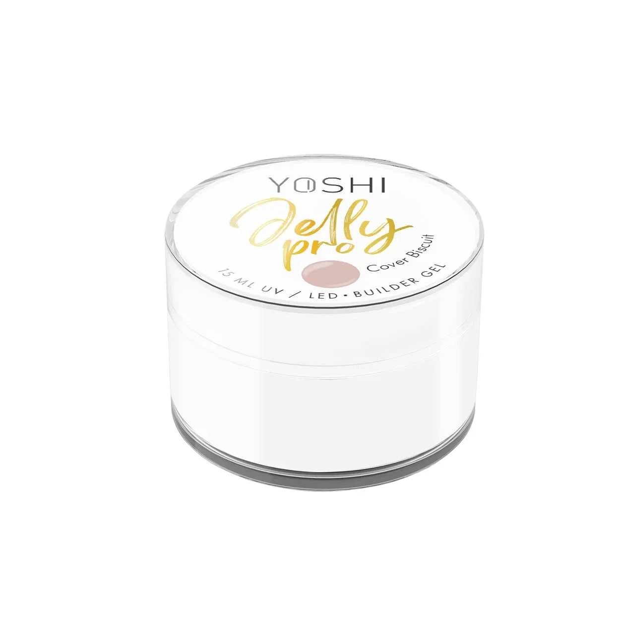 Yoshi Jelly PRO Gel UV LED Cover Biscuit 15 ml - Lady&Oscar