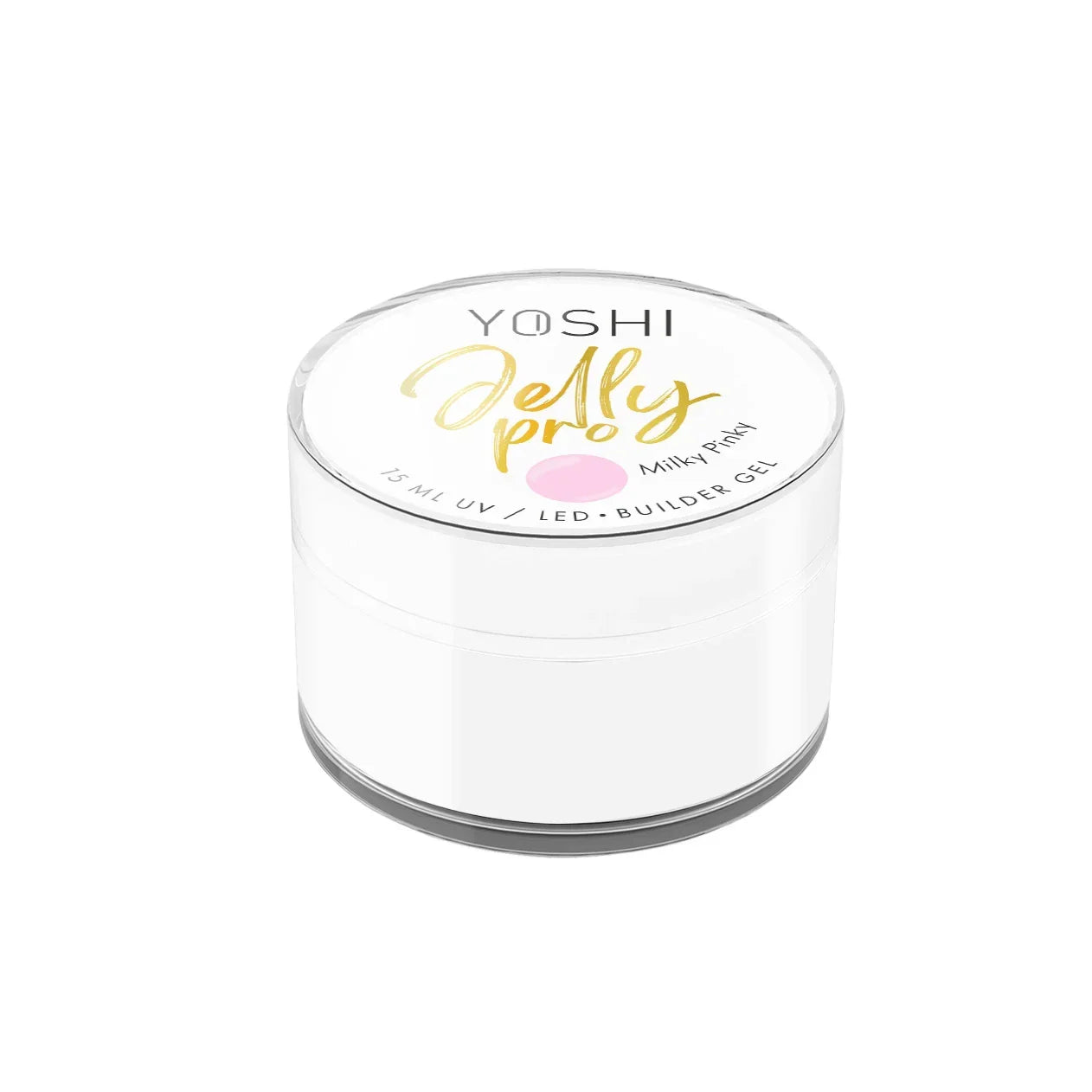 Yoshi Jelly PRO Gel UV LED Milky Pinky 15 ml - Lady&Oscar