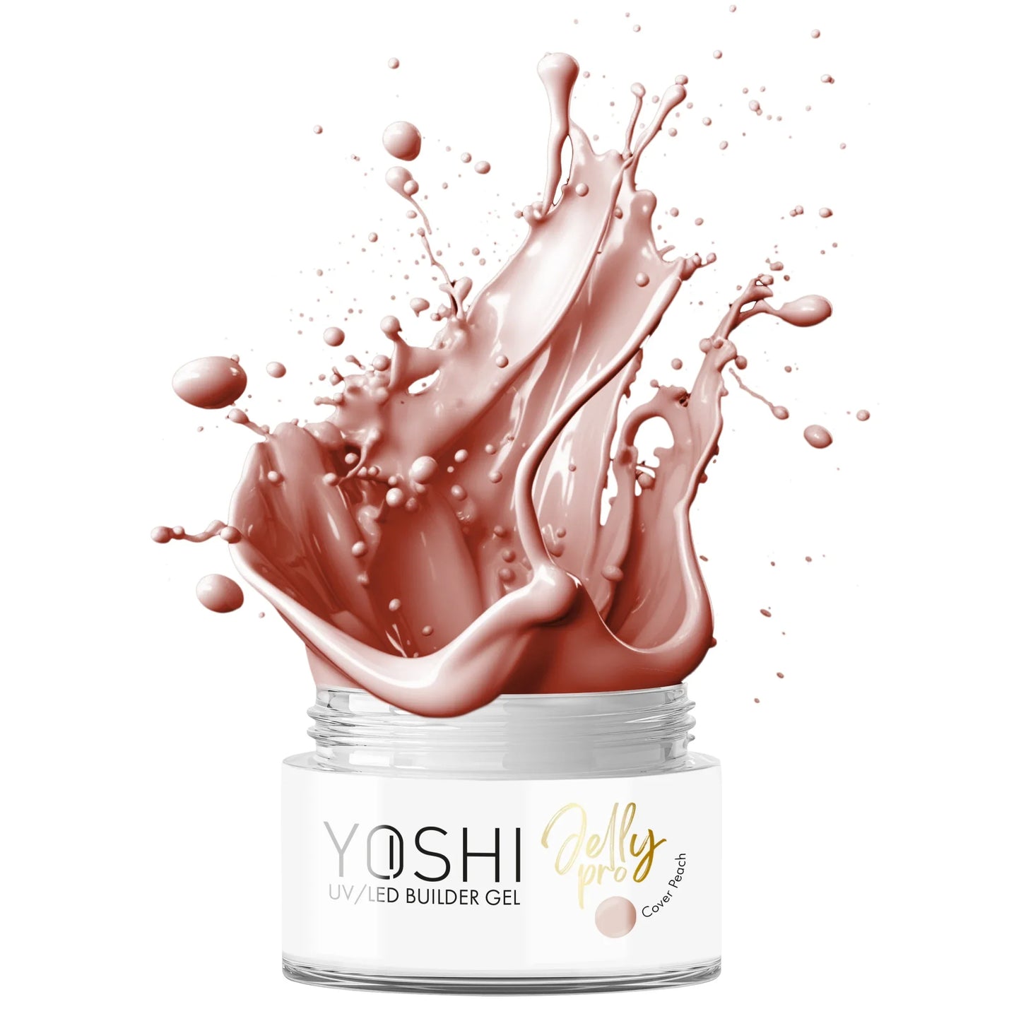 Yoshi Jelly PRO Gel UV LED Cover Peach 50 ml - Lady&Oscar