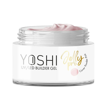 Yoshi Jelly PRO Gel UV LED Cover Powder Pink 50 ml - Lady&Oscar