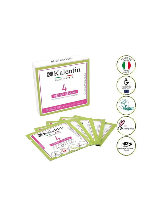 KALENTIN Bustine monodose Brow Serum - 1.5ml - 5 pezzi - Lady&Oscar