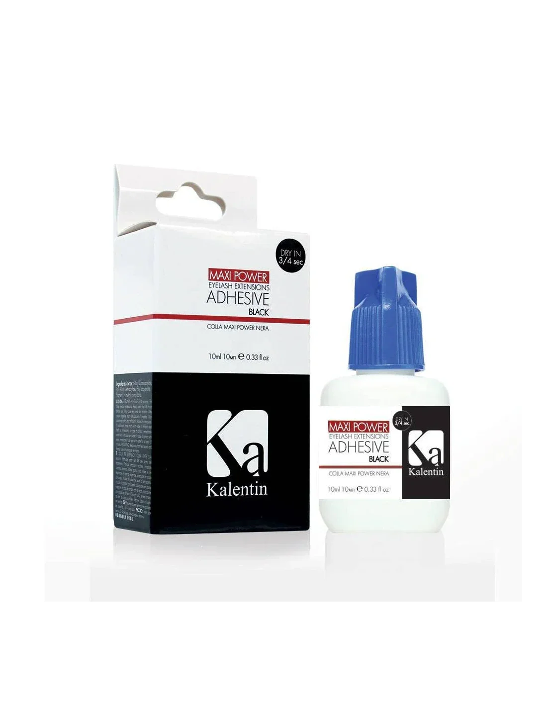 KALENTIN COLLA MAXI POWER NERA PER EXTENSION CIGLIA - 10ML - Lady&Oscar