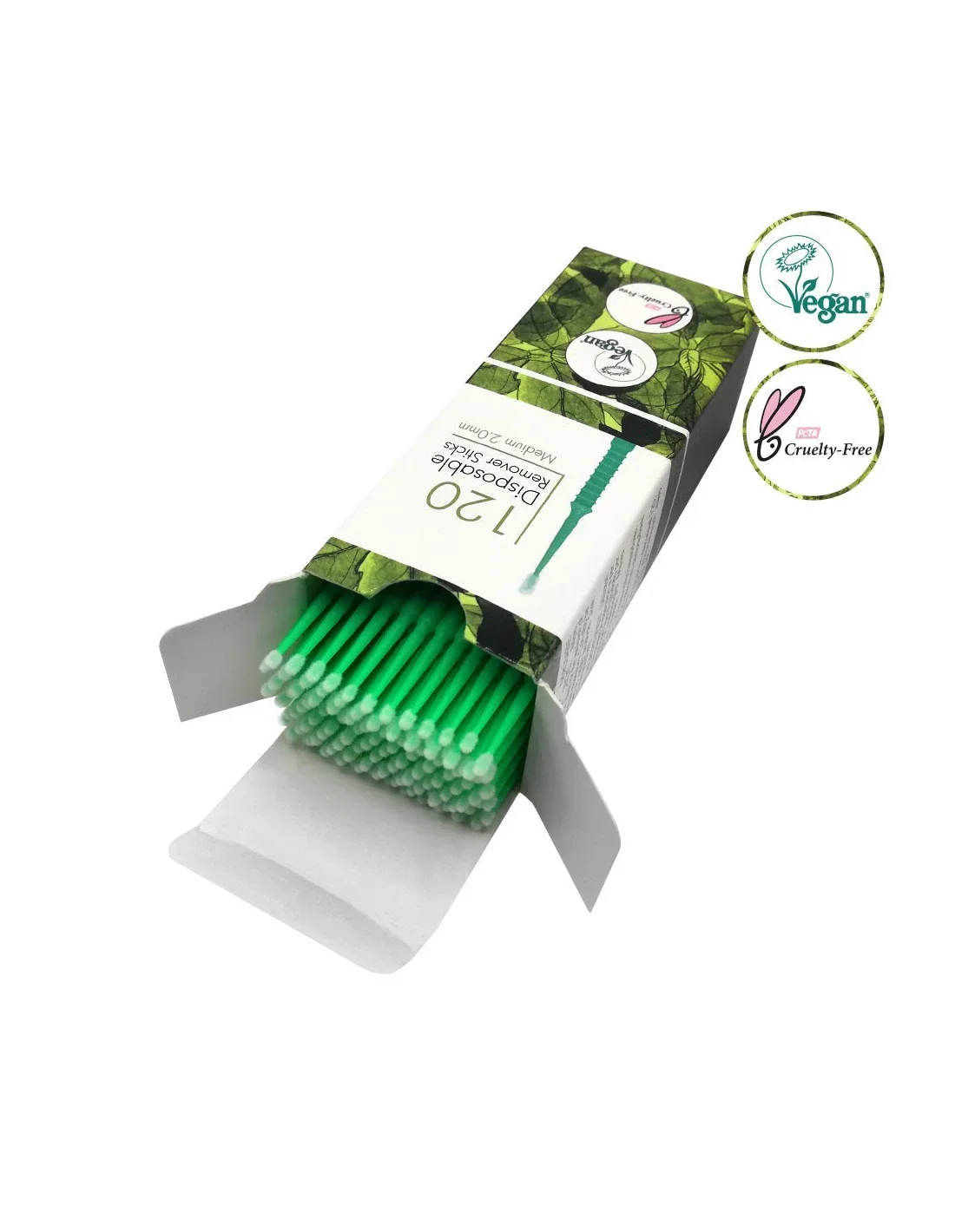 KALENTIN MICROBRUSH 2.0mm 120PZ VEGANI MONOUSO - Lady&Oscar