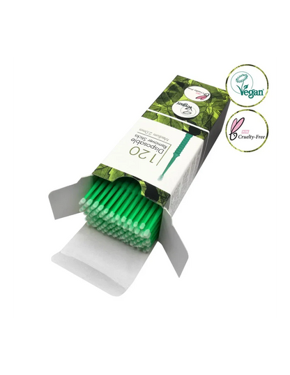 KALENTIN MICROBRUSH 2.0mm 120PZ VEGANI MONOUSO - Lady&Oscar