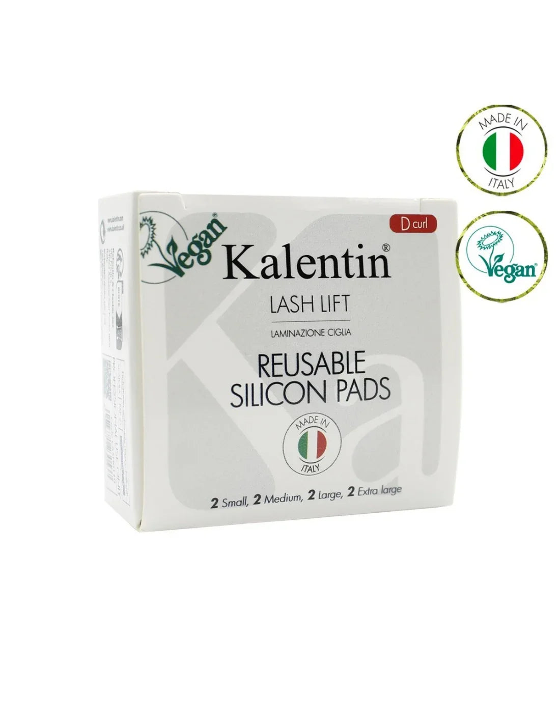 KALENTIN Siliconi Indeformabili SLIM 4 paia mix convergenti - Curvatura D - Lady&Oscar