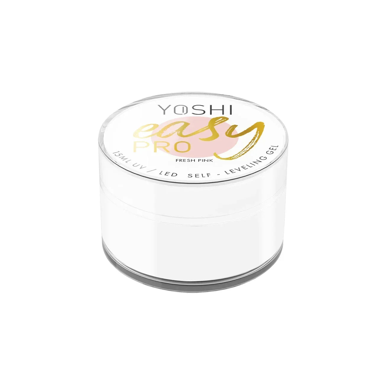 Yoshi Easy PRO GEL UV LED Fresh Pink 15 ml - Lady&Oscar
