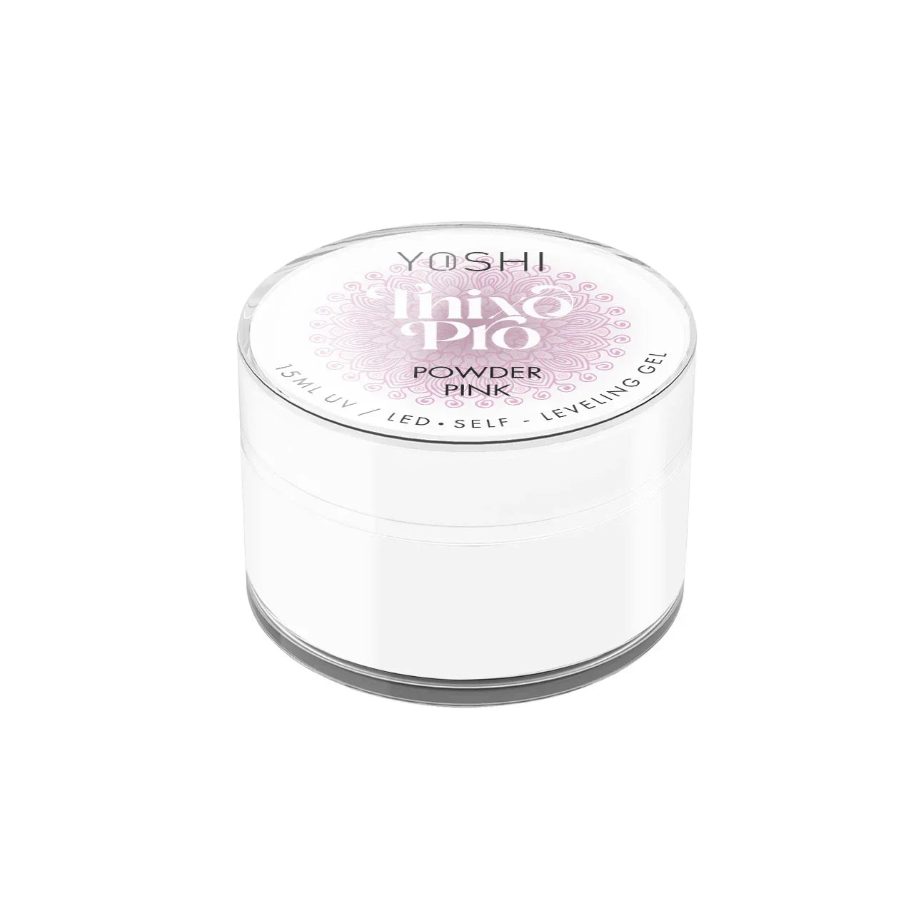 Yoshi Thixo PRO GEL UV LED Powder Pink 15 ml - Lady&Oscar