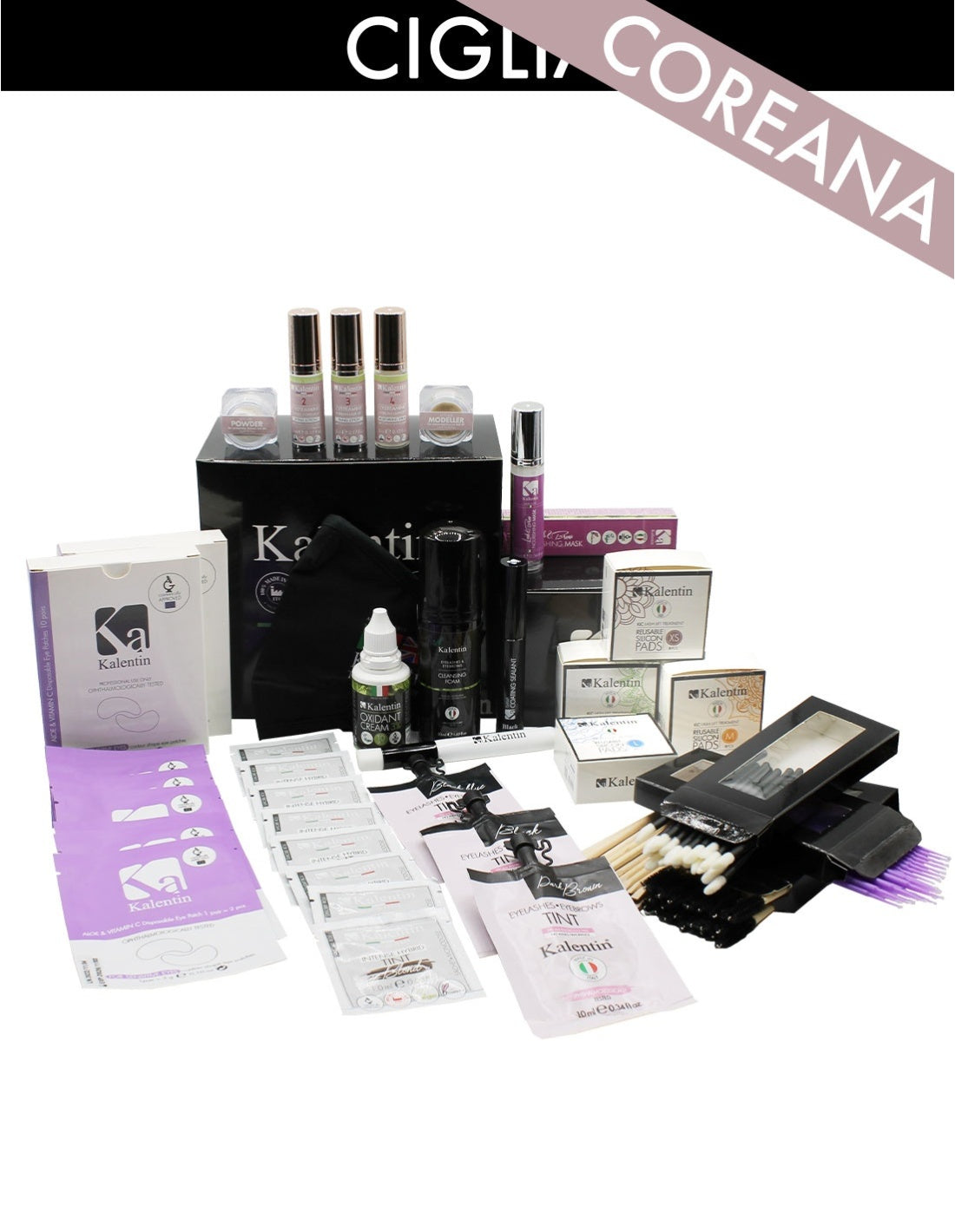 Kalentin Maxi Kit Coreano Laminazione ciglia