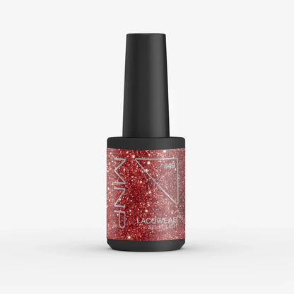LACQWEAR MNP Gel Polish 49 Glitter Rosa - Lady&Oscar