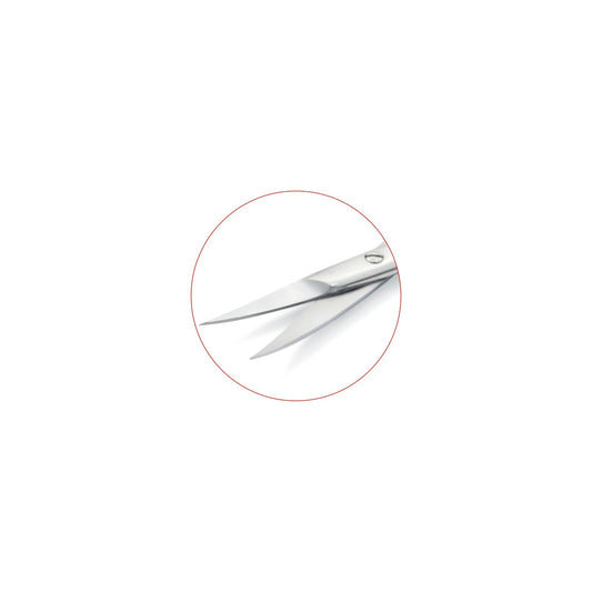 MANICURE RUSSA Forbice cm 10,5 - lama curva mm 21