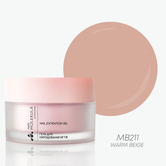 Molekula Builder Gel Mousse Warm Beige MB211 30ml